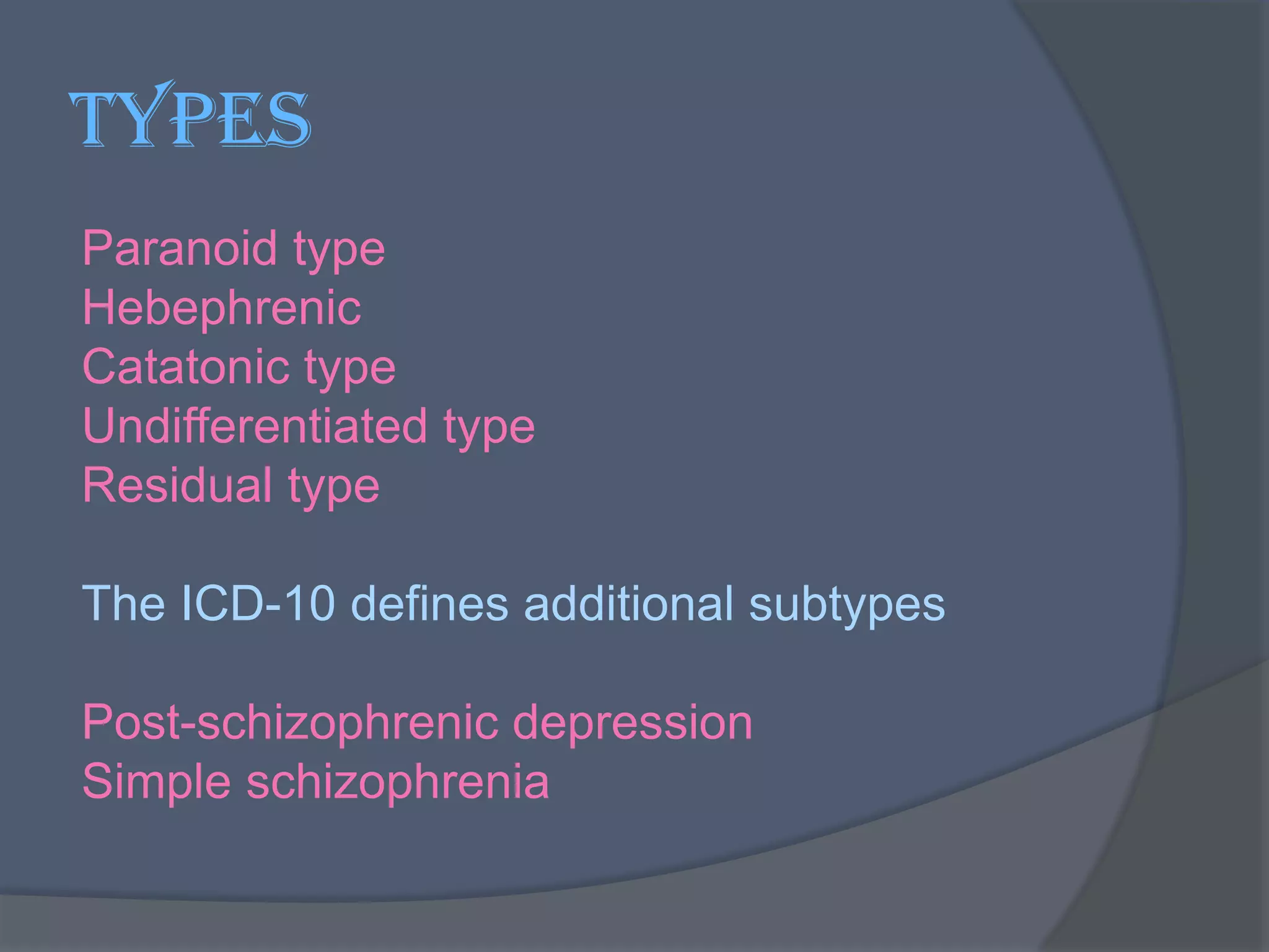 Schizophrenia case presentation. | PDF