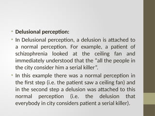 schizophrenia introduction and symptoms | PPTX