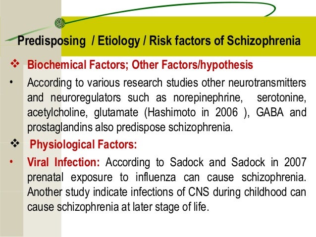 Schizophrenia Amp Other Psychotic Disorders