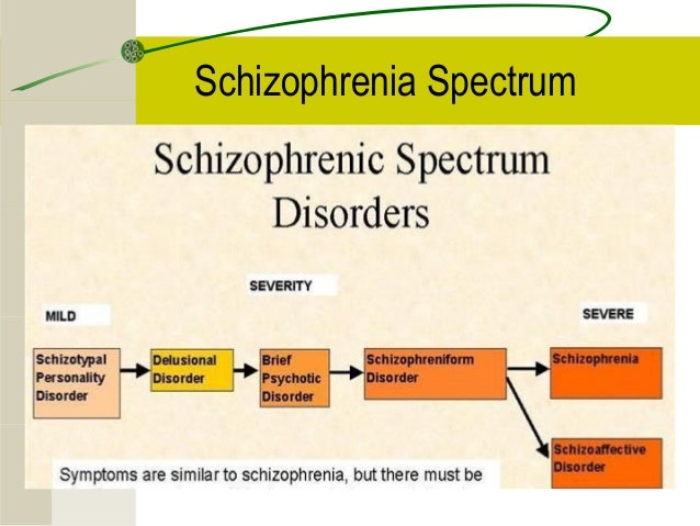 schizophrenia other psychotic disorders schizophrenia spectrum