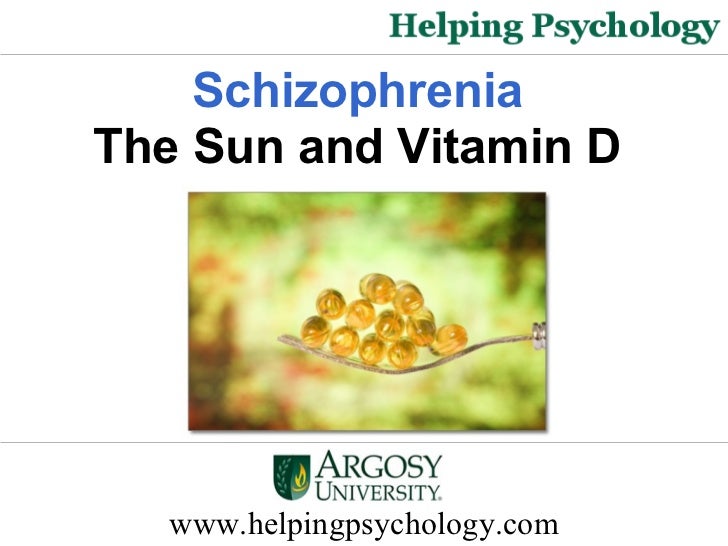 Schizophrenia, The Sun and Vitamin D