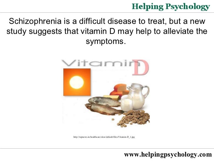 Schizophrenia, The Sun and Vitamin D