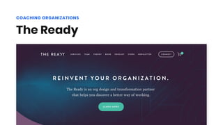 The Ready
COACHING ORGANIZATIONS
 