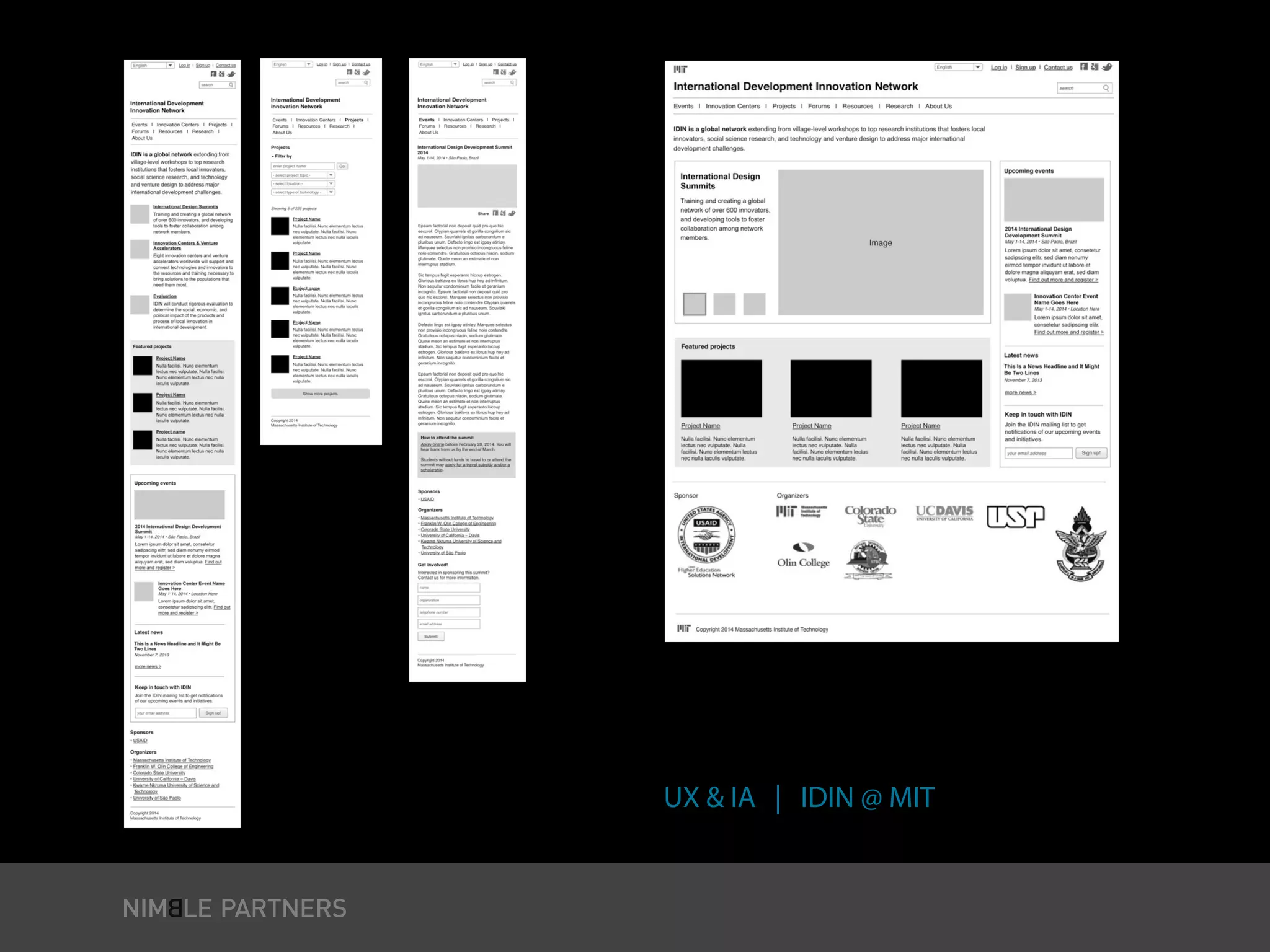 UX & IA | IDIN @ MIT
 