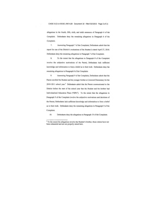 Schl distrctdefendantanswerfeb2013