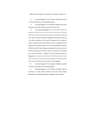 Schl distrctdefendantanswerfeb2013