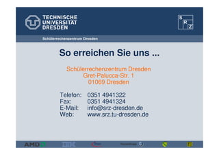 Schülerrechenzentrum Dresden