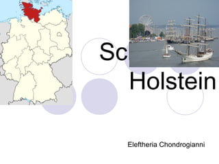 Schleswig-
Holstein
Eleftheria Chondrogianni
 