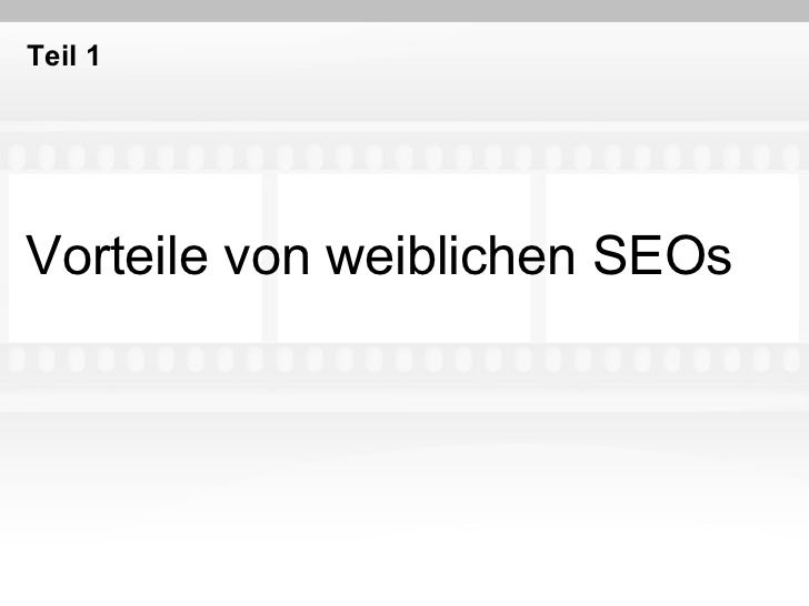 Schlucken Oder Spucken Frauen In Der Seo Welt