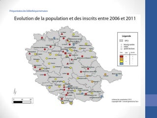 Fréquentationdes bibliothèquestarnaises

 