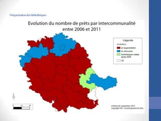 Fréquentation des bibliothèques

 