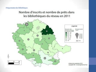 Fréquentation des bibliothèques

 