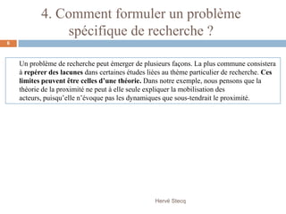 Rediger Une Problematique De These En Sciences Humaines Maitrise Do