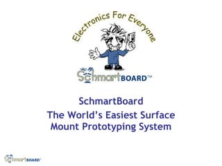 SchmartBoard The World’s Easiest Surface Mount Prototyping System 