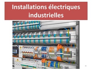 Installations électriques
industrielles
36
 
