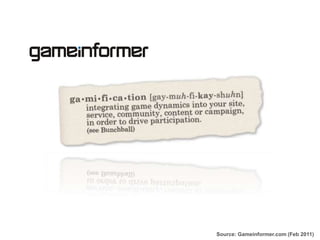 Source: Gameinformer.com (Feb 2011)  <br />