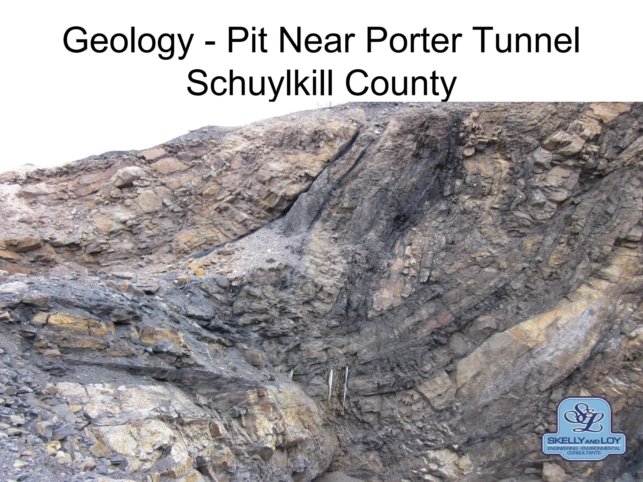 Geology - Pit Near Porter Tunnel
Schuylkill County
 