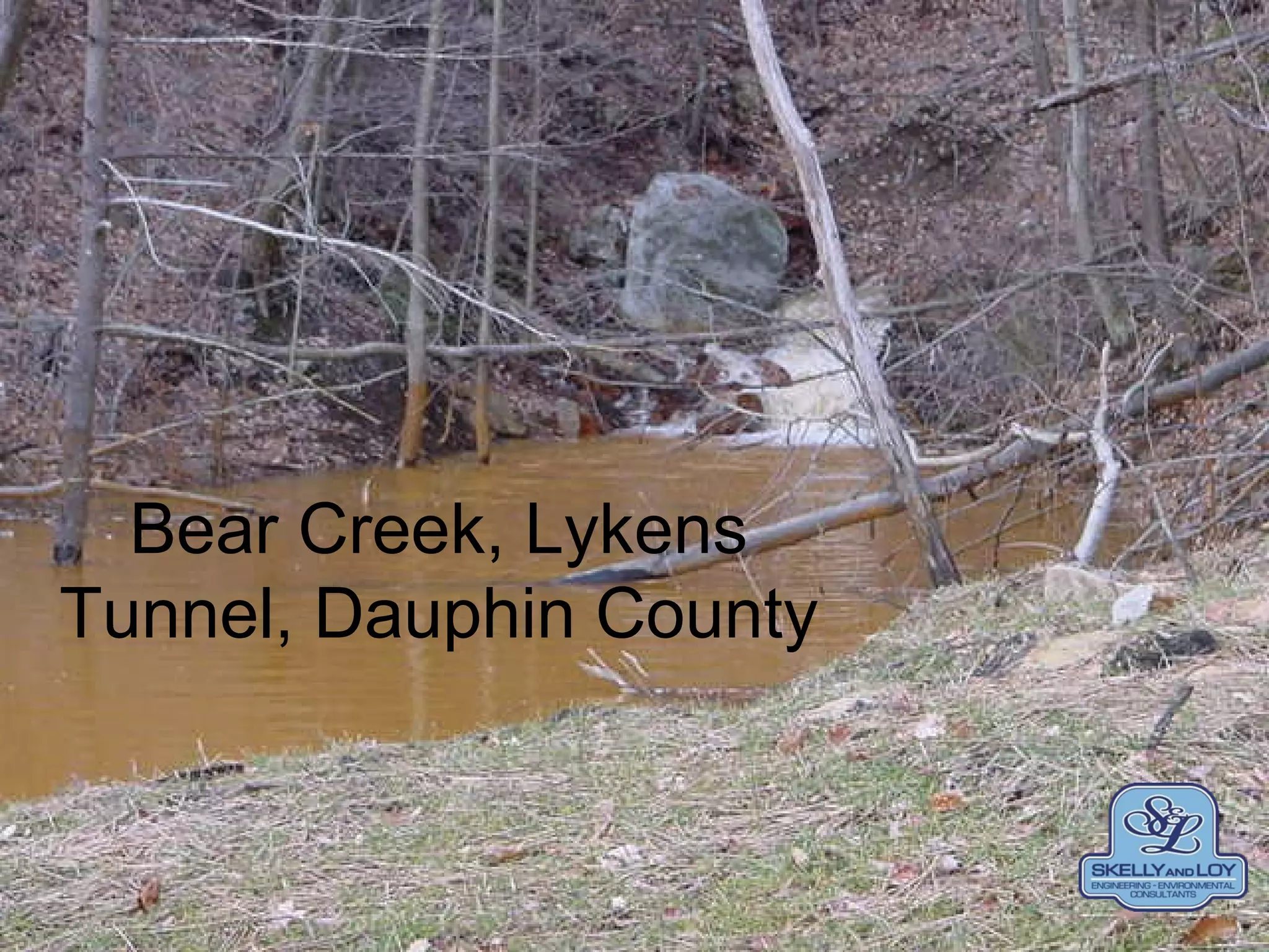 Bear Creek, Lykens Tunnel,
Dauphin County
Bear Creek, Lykens
Tunnel, Dauphin County
 