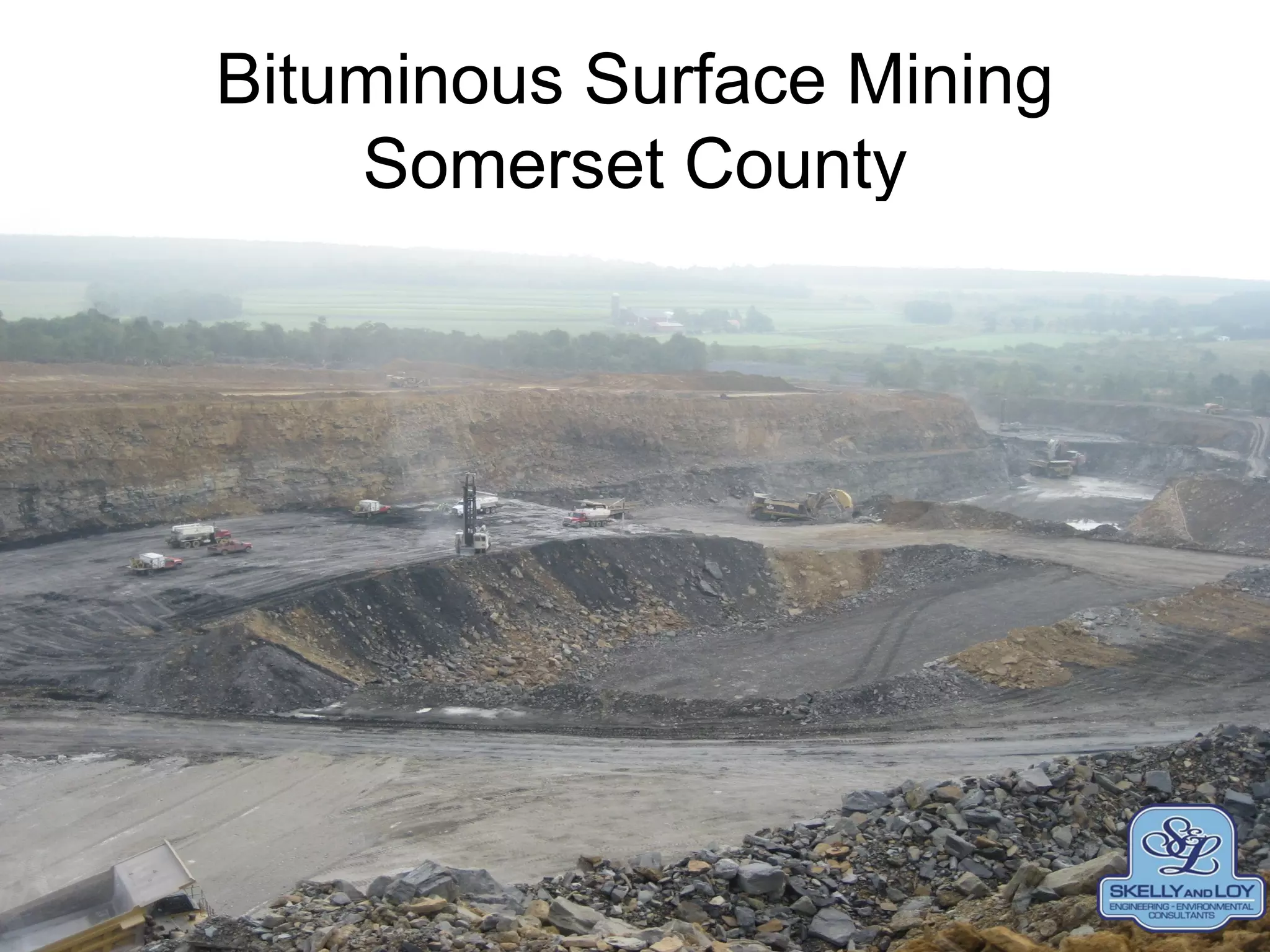 Bituminous Surface Mining
Somerset County
 