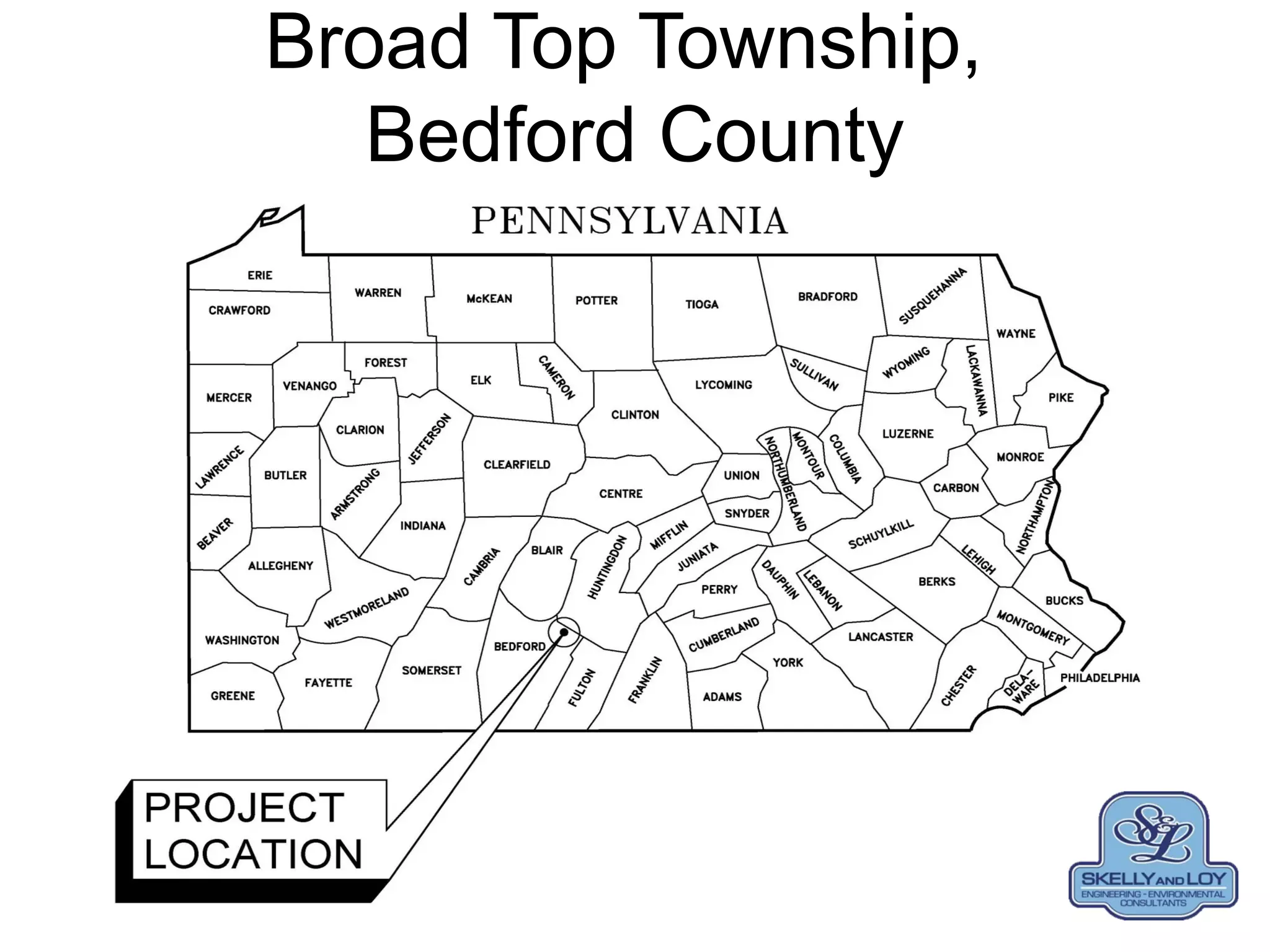 Broad Top Township,
Bedford County
 