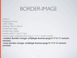 BORDER-IMAGE button { background: none;