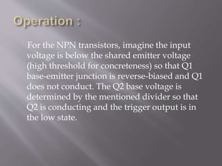 Schmitt trigger | PPT