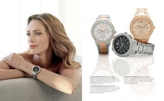 03
01
02
03
01 | MULTIFUNKTIONS DAMENUHR | BEST.-NR.: 2425 | 249,90€
Multifunktions Damenuhr mit weissem Zifferblatt, Ø 40mm, Lünette besetzt
mit Kristallen von SWAROVSKI ELEMENTS, Gehäuse und Armband aus Edelstahl,
Bi-Colour in Stahl und gelb-vergoldet, Multifunktionen mit 24-Stunden-, Tag- und
Datumsanzeige, hochwertiges Quarzuhrenwerk, 5 ATM wasserdicht, Faltschließe mit
Verkürzungssystem, limitierte Auflage mit Nummerierung.
MADE WITH SWAROVSKI® ELEMENTS
02 | MULTIFUNKTIONS DAMENUHR | BEST.-NR.: 2426 | 249,90€
Multifunktions Damenuhr mit weissem Zifferblatt, Ø 40mm, Lünette besetzt
mit Kristallen von SWAROVSKI ELEMENTS, Gehäuse und Armband aus Edelstahl
rosé-vergoldet, Multifunktionen mit 24-Stunden-, Tag- und Datumsanzeige,
hochwertiges Quarzuhrenwerk, 5 ATM wasserdicht, Faltschließe mit
Verkürzungssystem, limitierte Auflage mit Nummerierung.
MADE WITH SWAROVSKI® ELEMENTS
03 | MULTIFUNKTIONS DAMENUHR | BEST.-NR.: 2424 | 249,90€
Multifunktions Damenuhr mit schwarzem Zifferblatt, Ø 40mm, Lünette besetzt
mit Kristallen von SWAROVSKI ELEMENTS, Gehäuse und Armband aus Edelstahl,
Multifunktionen mit 24-Stunden-, Tag- und Datumsanzeige, hochwertiges
Quarzuhrenwerk, 5 ATM wasserdicht, Faltschließe mit Verkürzungssystem,
limitierte Auflage mit Nummerierung.
MADE WITH SWAROVSKI® ELEMENTS
 