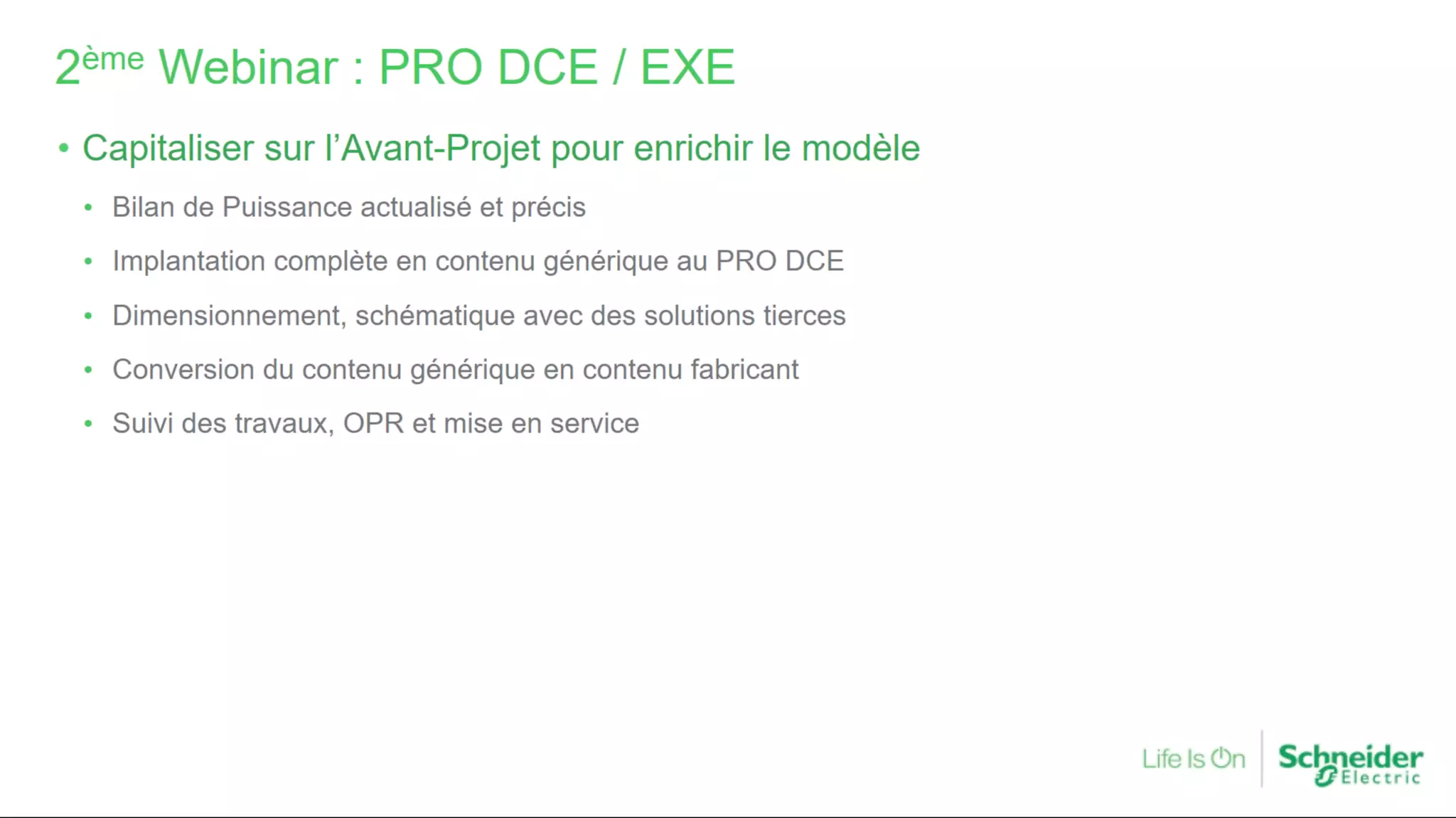 Schneider Electric - Autodesk - BIM : les bonnes pratiques pour la création du lot électrique (partie 1)