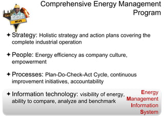Optimized Energy Management and Planning Tools for the Iron and Steel ...