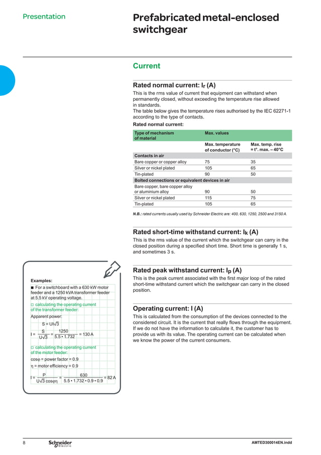 Schneider Technical Guide - Medium Voltage Equipment Designers | PDF