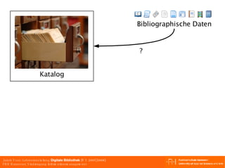 Bibliographische Daten ? Katalog 