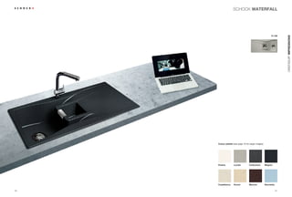 SCHOCK WATERFALL




                                                                       CRISTADUR® IMPRESSIONS
                                                            D-150




     Colour palette (see page 10 for larger images)




     Polaris        Lucida          Carbonium         Magma




     Casablanca     Avorio          Marone            Nuvoletta

20                                                                21
 