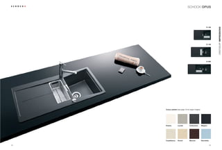 SCHOCK OPUS




                                                                       CRISTADUR® IMPRESSIONS
                                                            D-100




                                                            D-150




                                                            D-200




     Colour palette (see page 10 for larger images)




     Polaris        Lucida          Carbonium         Magma




     Casablanca     Avorio          Marone            Nuvoletta

24                                                                25
 
