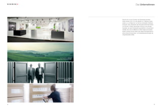 das Unternehmen




                                         schock hat vor gut 30 Jahren die Granitspüle erfunden.
                                         Heute werden rund 75 % der weltweit ca. 2 Millionen Granit-
                                         spülen p. a. auf Basis der von schock entwickelten Verfahren
                                         produziert. dies unterstreicht die international führende position
                                         von schock in dieser technologie. schock ist der einzige
                                         Hersteller, der seine Granitspüle ausschließlich in deutschland
                                         herstellt. die rund 0,5 Millionen im Werk regen produzierten
                                         spülen vertreibt schock neben dem eigenmarkengeschäft an
                                         renommierte Küchenmöbel- und edelstahlspülenhersteller als
                                         Originalhersteller (OeM).




            der Hauptsitz von schock
    befindet sich im Bayerischen Wald.




       das Management von schock
                 Josef preuss ( li )
                 ralf Boberg ( re )




4                                                                                                             5
 