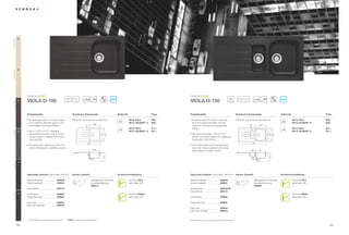 Everest GEV




                26
Colorado GCO




                08




                                        ®                                                                                                                                                    ®

                                                                 45                                                                                                                                                    60




                                                                                                                                                                                                                                       21
                                                                                                                                                                                                                                  15
                                                                        21                                            ANTIBAC                                                                                                                                                        ANTIBAC
                     VIOLA D-100                                                                                                                                          VIOLA D-150
Mocha GMC




                63




                     Produktvorteile                                  Technische Einbaumaße                                     Artikel-Nr.                       Preis   Produktvorteile                                     Technische Einbaumaße                                  Artikel-Nr.                       Preis

                     ŘÃÃ LQÃDX¡HUJHZ¸KQOLFKÃVFK¸QHVÃ'HVLJQÃ
                       (                                              3')';))ÃZZZVFKRFNGH9,2'                                           VIO D 100 A         499,–   ŘÃÃ RGHUQHÃ6S¾OHÃPLWÃKRKHUÃ)XQNWLRQDOL
                                                                                                                                                                            0                                                 3')';))ÃZZZVFKRFNGH9,2' $                                       VIO D 150 A         639,–
                       PLWÃPRGHUQHQÃ$N]HQWHQÃJDQ]ÃLPÃ6WLOÃ                                                                                    VIO D 100 MAN** A   489,–     W¦WÃGXUFKÃNODVVLVFKHÃ0D¡HÃXQGÃYLHOÃ                                                                                    VIO D 150 MAN** A   629,–
                                                                                               408




                                                                                                                                                                                                                                            66,5
                       GHUÃKHXWLJHQÃ.¾FKHQDUFKLWHNWXU                                                                                                                      $QVSUXFKÃGXUFKÃHLQÃKHUDXVUDJHQGHVÃ                                            403
                                                                                  67




                                                                                         a                                                    VIO D 100 U         511,–     'HVLJQ                                                                   a                                            VIO D 150 U         651,–
                                            ®
                     ŘÃÃ HUÃLQÃ
                       '                      integrierte                                                                                     VIO D 100 MAN** U   501,–                                                                                                                            VIO D 150 MAN** U   641,–
Inox GIN




                12
                                                                                                                                                                                                            ®
                       DQWLEDNWHULHOOHÃ6FKXW]ÃVRUJWÃI¾UÃHLQHQÃ                                                                                                            ŘÃÃ LWÃVHFKVÃLQWHQVLYHQÃ
                                                                                                                                                                            0




                                                                                                                                                                                                                                                                   301
                                                                                                                                                                                                                                                                         422

                                                                                                                                                                                                                                                                               500
                                                                                                                500
                                                                                                        422




                       unbeschwerten Umgang mit frischen                                                                                                                    )DUEHQÃZLUGÃGLHVHÃ6S¾OHÃ]XPÃSU¦JHQGHQÃ
                       /HEHQVPLWWHOQ                                                    b                                                                                  )DUEWXSIHQÃLQÃGHUÃ.¾FKH                                                  b
                                                                                       860                                                                                                                                                     1000
                     ŘÃÃ LHÃ6S¾OHÃNDQQÃRSWLRQDOÃPLWÃHLQHUÃPD-
                       '                                                                                                                                                  ŘÃÃ LHÃ)XQNWLRQDOLW¦WÃNDQQÃEHLVSLHOVZHLVHÃ
                                                                                                                                                                            '
                       nuellen Ablaufgarnitur geliefert werden.                                                                                                             durch ein Holzschneidbrett oder einen
                                                                                               348                                                                                                                                            162         341
                                                                                                                                                                            *HVFKLUUNRUEÃHUZHLWHUWÃZHUGHQ




                                                                                                                                                                                                                                                                         313
                                                                                                              313
Onxy GON




                10




                     Optionales Zubehör (siehe Seite ('! )          Inklusiv Zubehör                                          Armaturenempfehlung                       Optionales Zubehör (siehe Seite ('! )             Inklusiv Zubehör                                       Armaturenempfehlung

                     Glasschneidbrett                629036*                                 Ablaufgarnitur, Korbventil,                      SCHOCK PILA                 Glasschneidbrett                 629036*                                  Ablaufgarnitur, Korbventil,                    SCHOCK PILA
                     Holzschneidbrett                629044                                  Exzenterbedienung                                siehe Seite 186             Holzschneidbrett                 629044                                   Exzenterbedienung                              siehe Seite 186
                                                                                             629313                                                                                                                                                 629305
                     *HVFKLUUNRUE                    629172                                                                                                               Resteschale                      629124/48
                                                                                                                                                                          *HVFKLUUNRUE                     629172
Nero GNE




                13
                     comfotouch                      629830                                                                                   SCHOCK NEOS                                                                                                                                          SCHOCK NEOS
                     )HUWLJHÃ%RKUXQJ                 629004                                                                                   siehe Seite 182             comfotouch                       629830                                                                                  siehe Seite 182

                     Easy Care                       629018                                                                                                               )HUWLJHÃ%RKUXQJ                  629004
                     Easy Care Aufheller             629019
                                                                                                                                                                          Easy Care                        629018
                                                                                                                                                                          Easy Care Aufheller              629019



                     * Zusatz UÃEHLÃ8QWHUEDXVS¾OHÃDQJHEHQÃÃÃÃÃÃ** MAN = Manuelle Ablaufgarnitur                                                                           Alle Preise in Euro zzgl. gesetzl. Mehrwertsteuer

               152                                                                                                                                                                                                                                                                                                       153
 