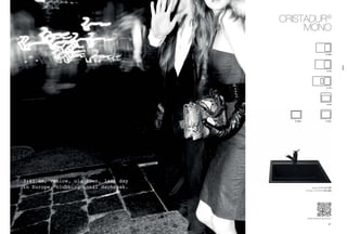 6160
www.schock.de/mono
3:45 am, Venice, old town, last day
in Europe, clubbing until daybreak.
CristaDUR®
MOno
Spüle: Mono N-100
Armatur: SCHOCK sc-200
N-100LY N-100L
N-100
D-100S
D-100
D-150
mono
 