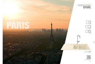 106
with love
Paris
www.schock.de/epure
EPURE
®
Spüle: Epure D-150
Armatur: SCHOCK Urania
D-100
D-100L
D-150
107
epure
 