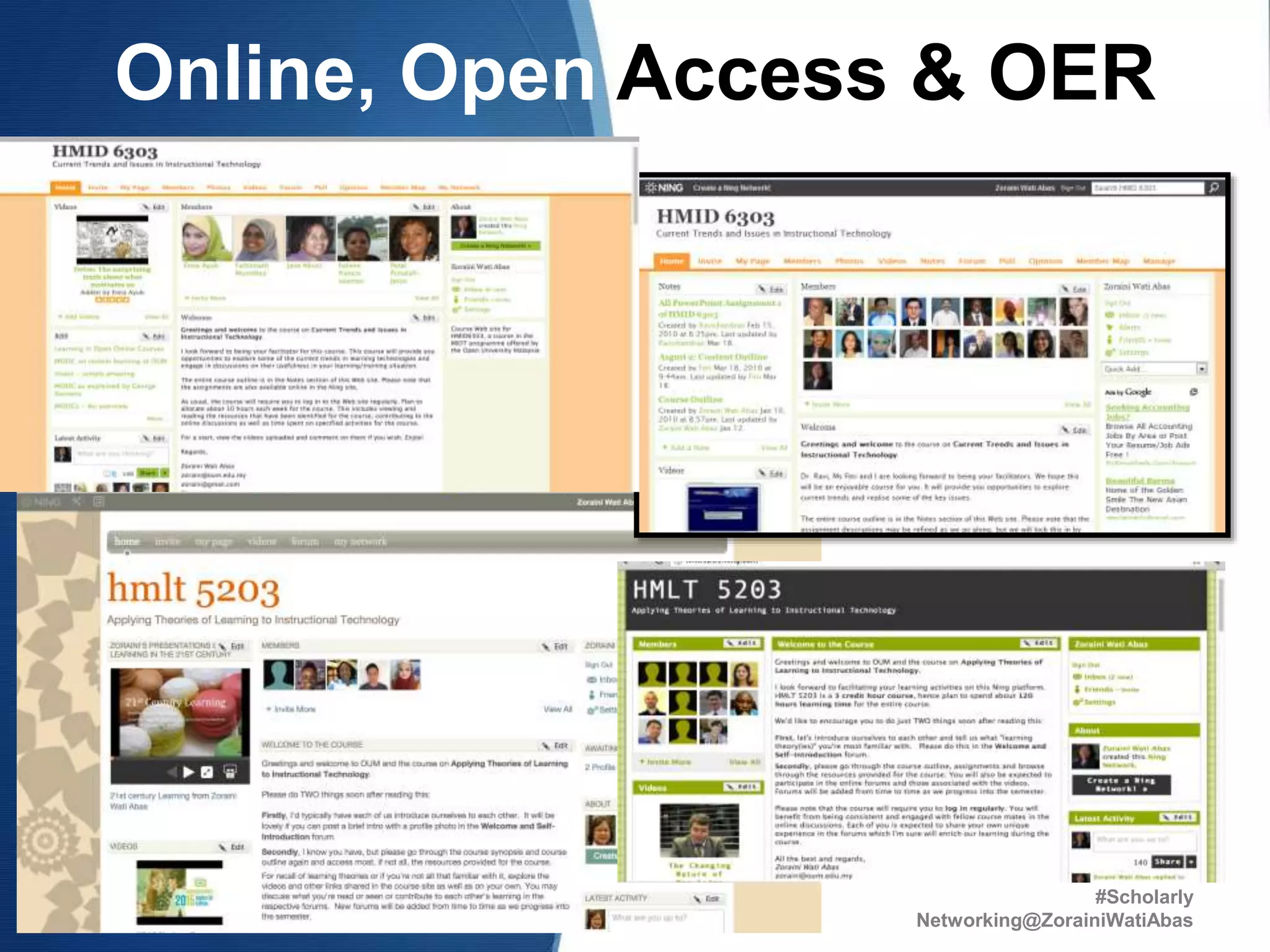 Online, Open Access & OER
21may2015
#Scholarly
Networking@ZorainiWatiAbas
58
Source: @piirus_com
 
