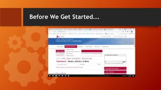 Comparing Scholarly Sources and Popular Sources | PPTX