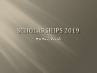 www.cbt.edu.pk
 