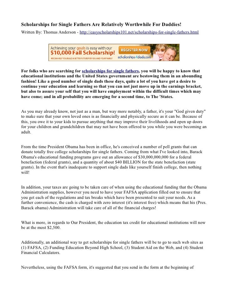 Scholarships For Single Dads3