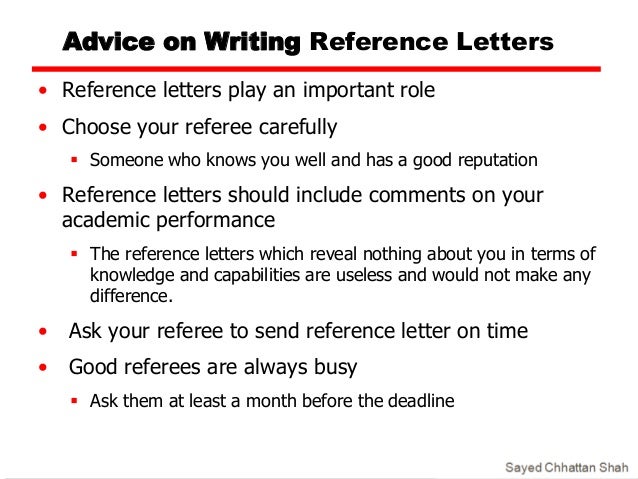 letter of reference for scholarship