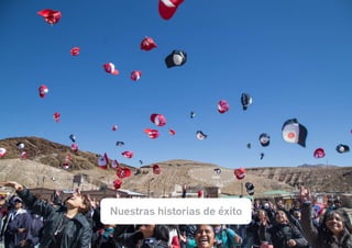 Carta de Presentación
Nuestras historias de éxito
 