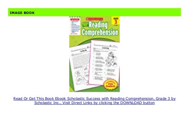 Ebook Scholastic Success with Reading Comprehension, Grade 3 by ...
