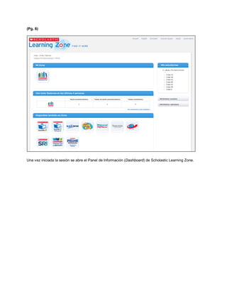 Scholastic Learning zone Guia del Usuario | PDF