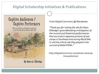 Celebrating Open Access Week: Scholarly Communication Initiatives in Academic Libraries