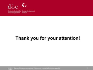 Thank you for your attention! 