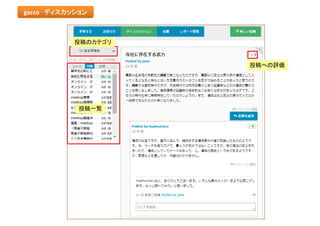 gacco ディスカッション
投稿のカテゴリ
投稿への評価
投稿一覧
 