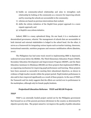 Program Project Reform School based management-a_structural_reform_intervention | PDF