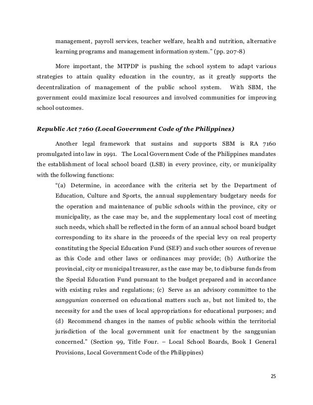 School Based Management Astructuralreformintervention - 